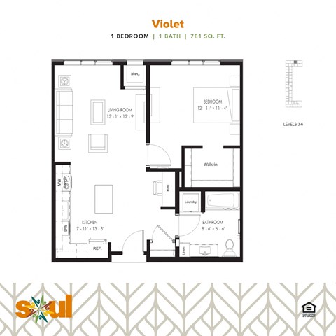 a floor plan of a house for rent